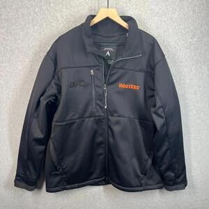 UFC‎ Hooters Ultimate Fighting Championship Black Jacket Coat 2011 Mens XL Rare